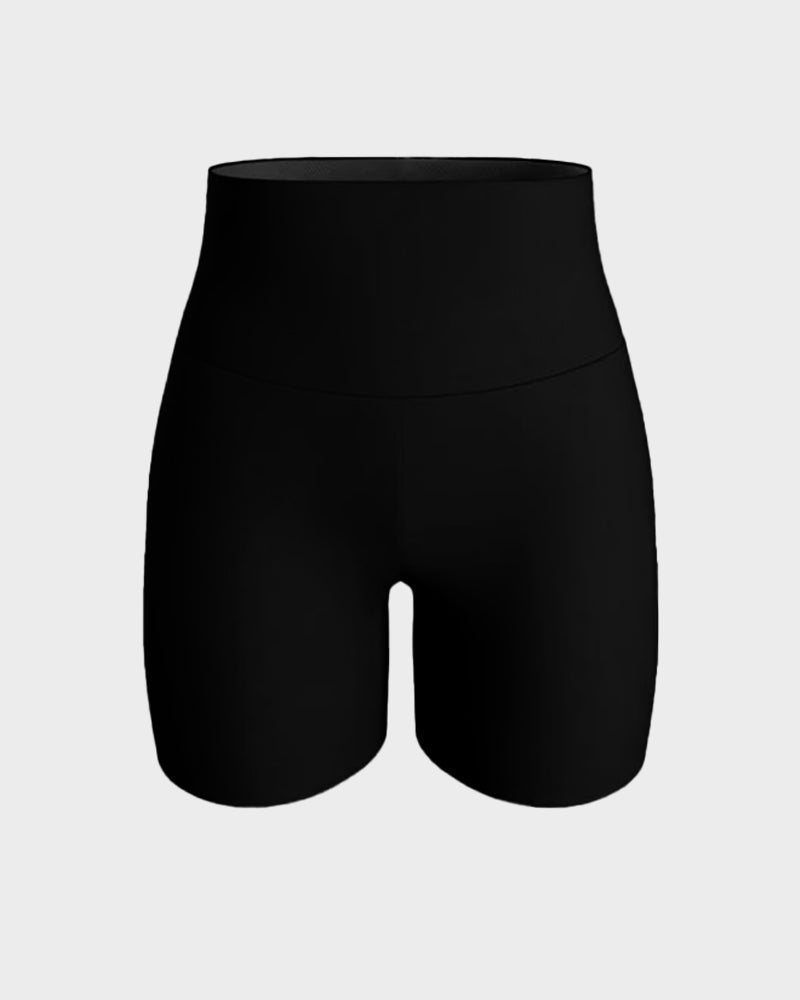High-waist smoothing shorts