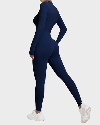 Long sleeve winter training jumpsuit