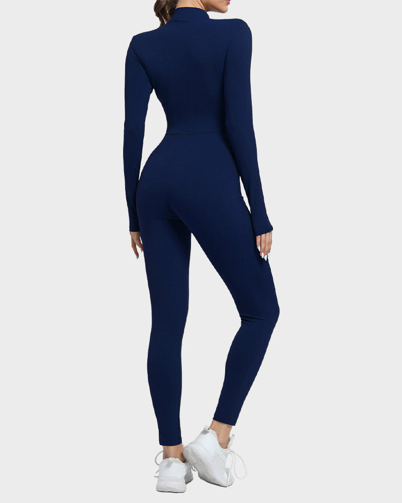 Long sleeve winter training jumpsuit