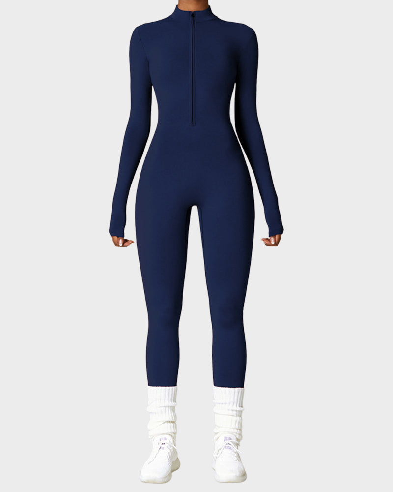 Long sleeve winter training jumpsuit