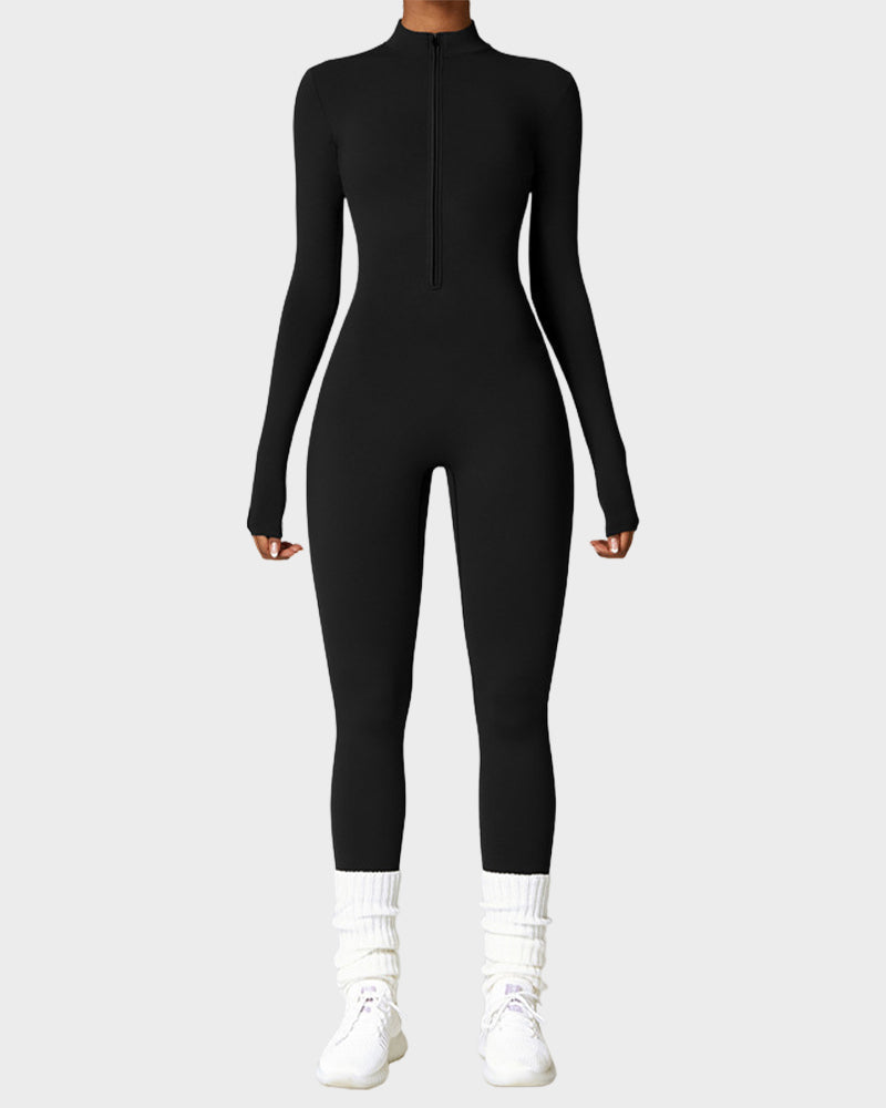 Long sleeve winter training jumpsuit