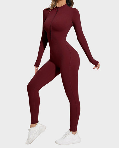 Long sleeve winter training jumpsuit