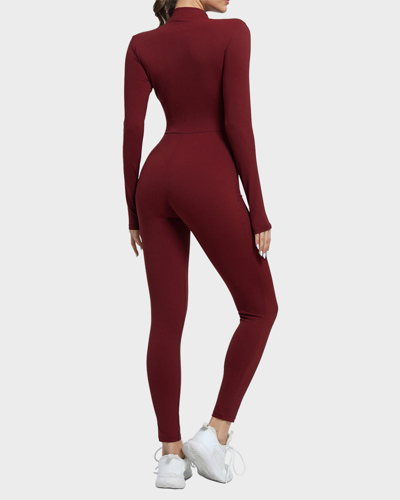 Long sleeve winter training jumpsuit