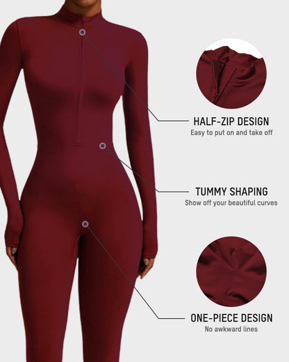 Long sleeve winter training jumpsuit