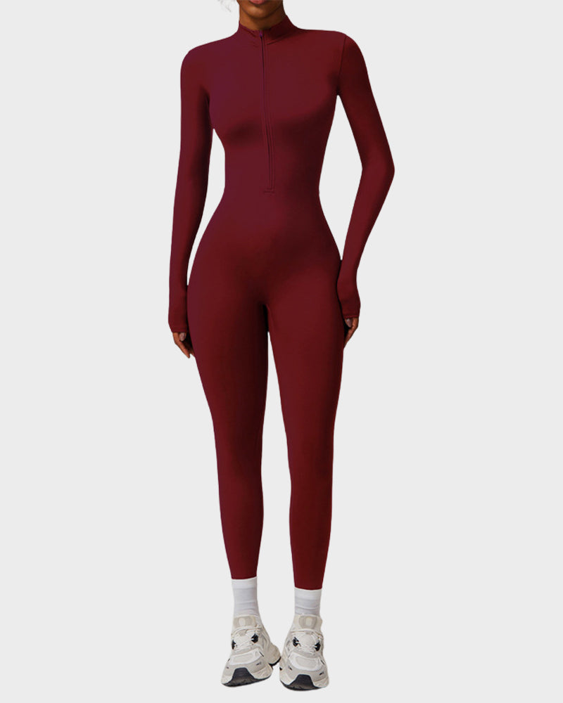 Long sleeve winter training jumpsuit