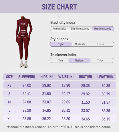 Long sleeve winter training jumpsuit