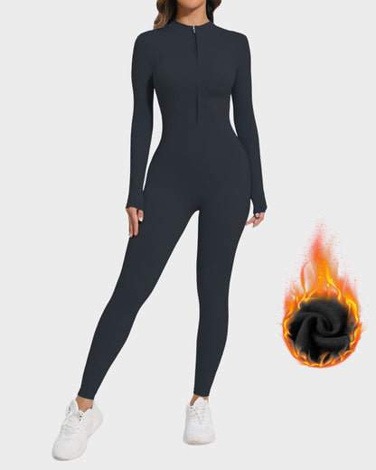Long sleeve winter training jumpsuit
