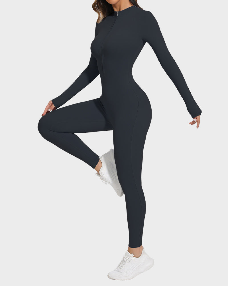 Long sleeve winter training jumpsuit
