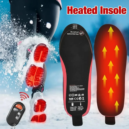 Rechargeable heated insoles, product view