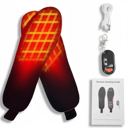 Heated insoles with user manual