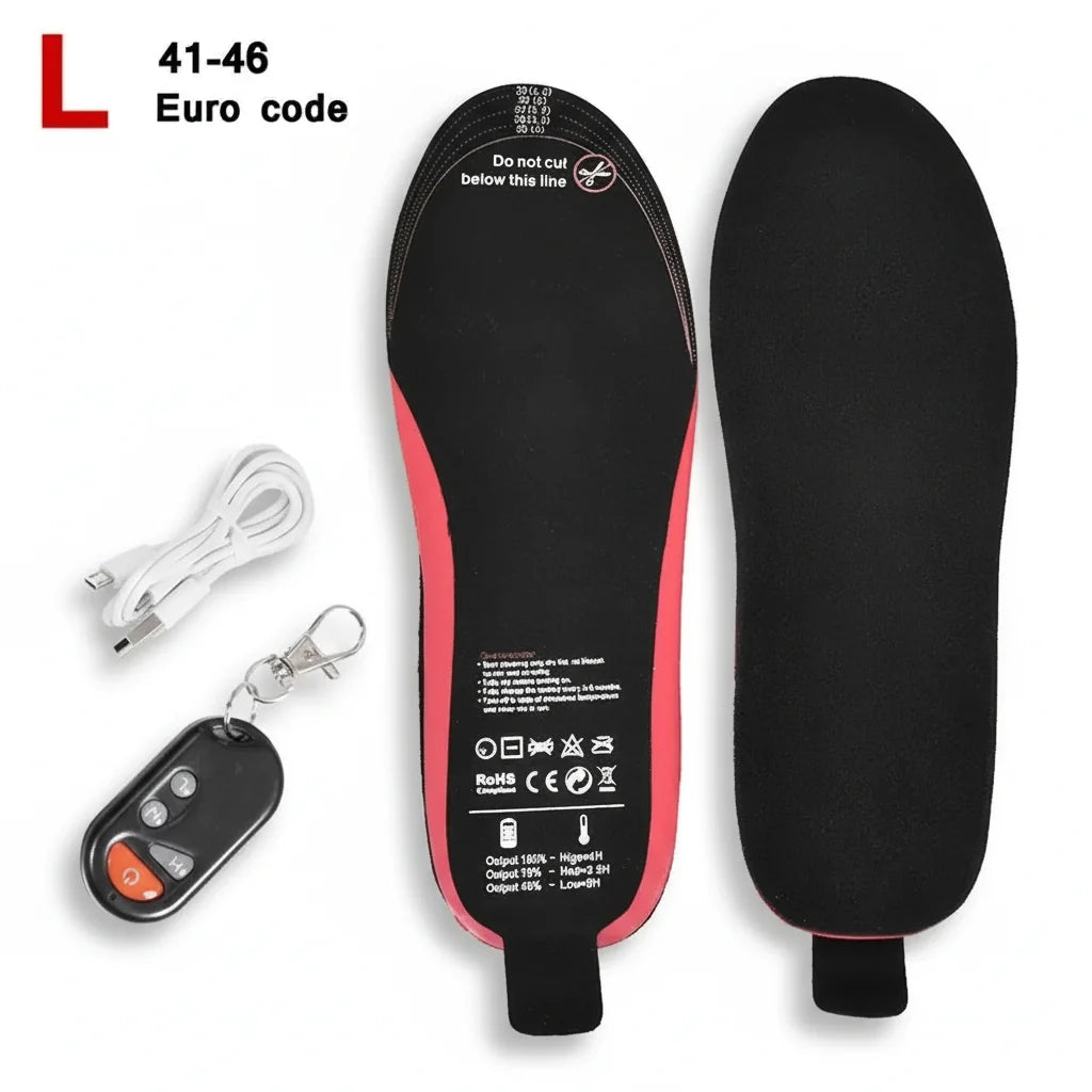 Heated insoles, size EU 41 to 46