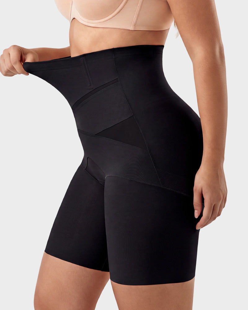 Extra high-waist tummy control shorts