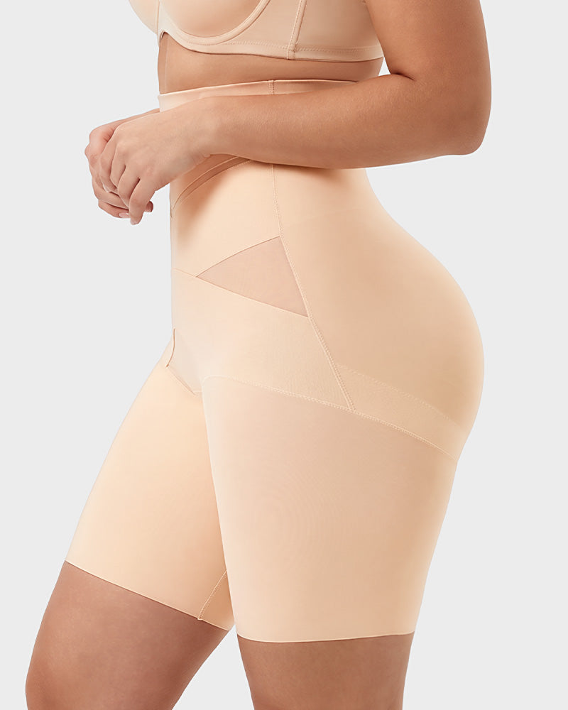 Extra high-waist tummy control shorts
