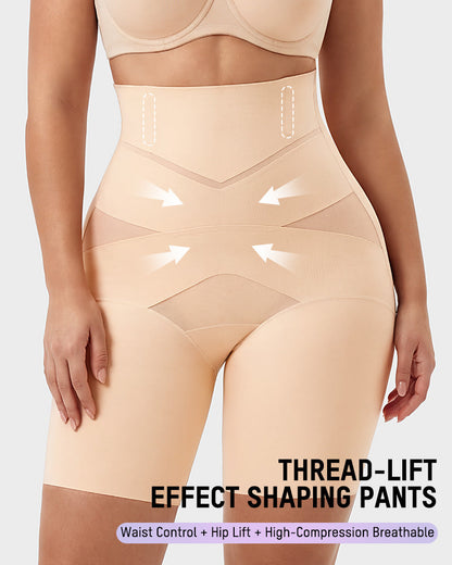 Extra high-waist tummy control shorts