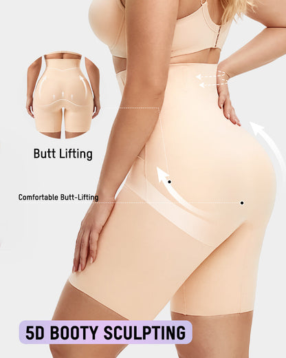 Extra high-waist tummy control shorts
